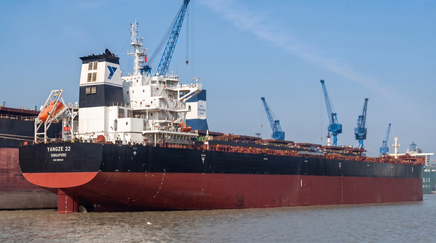 Hull and hold rebuilt with new steel