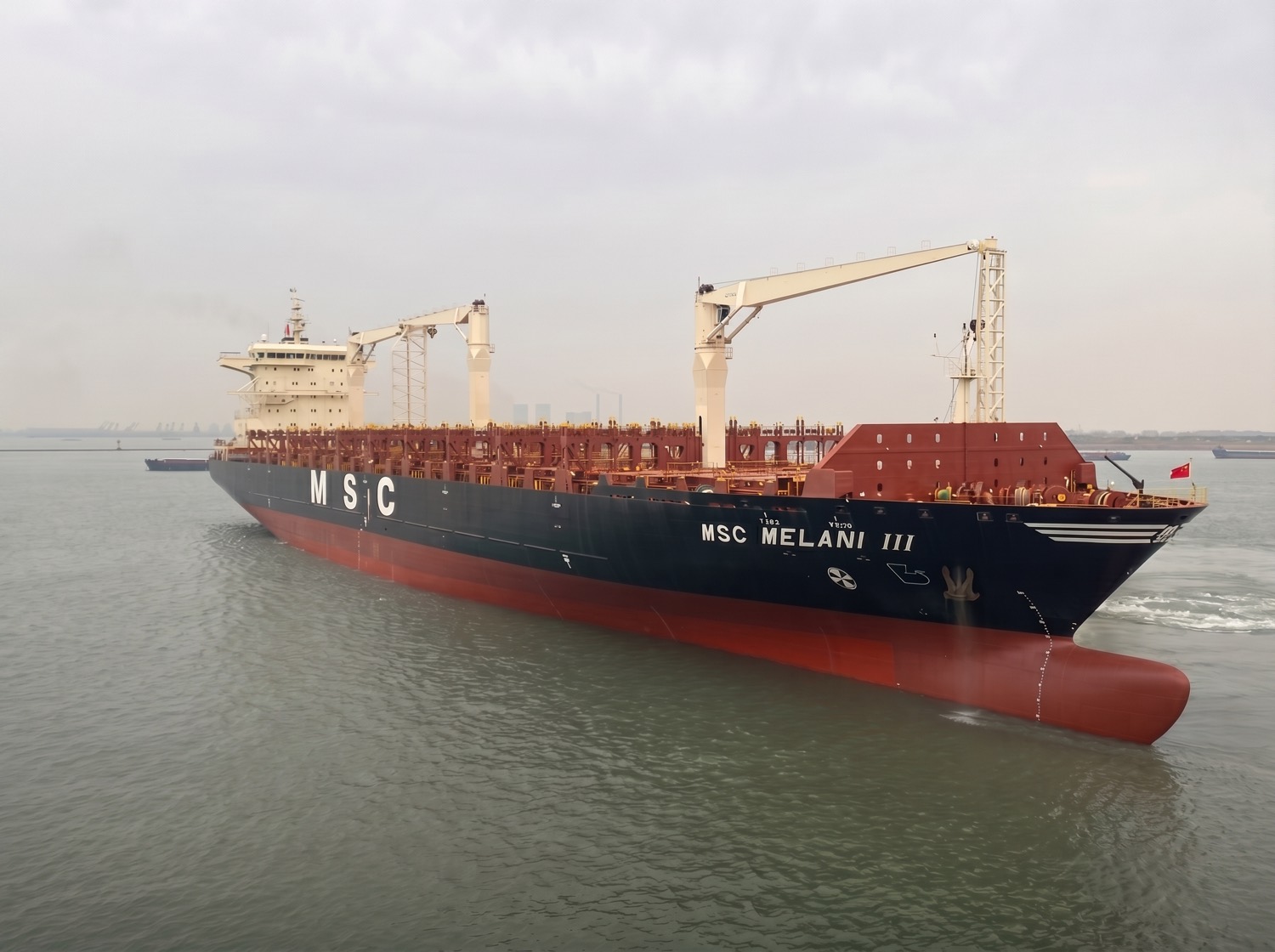 MSC Melani III delivered and under way