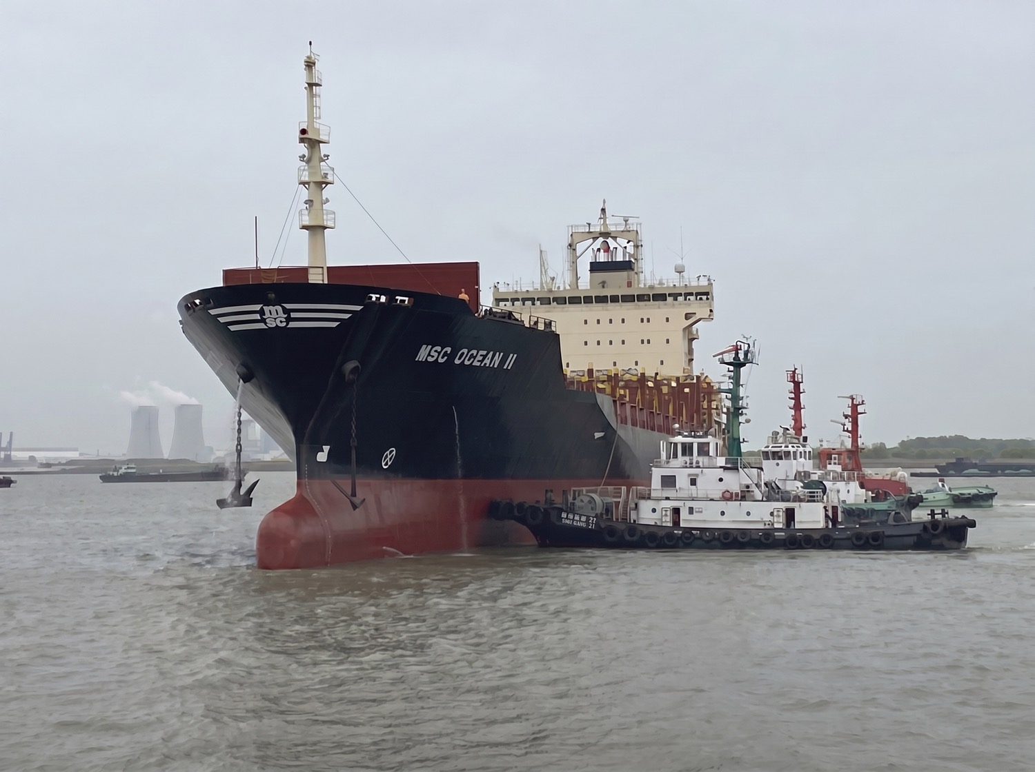 MSC Ocean II delivered