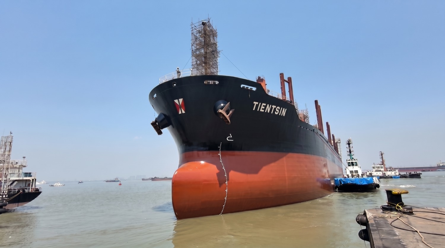 Tientsin delivered